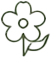 毎回違う季節のお花